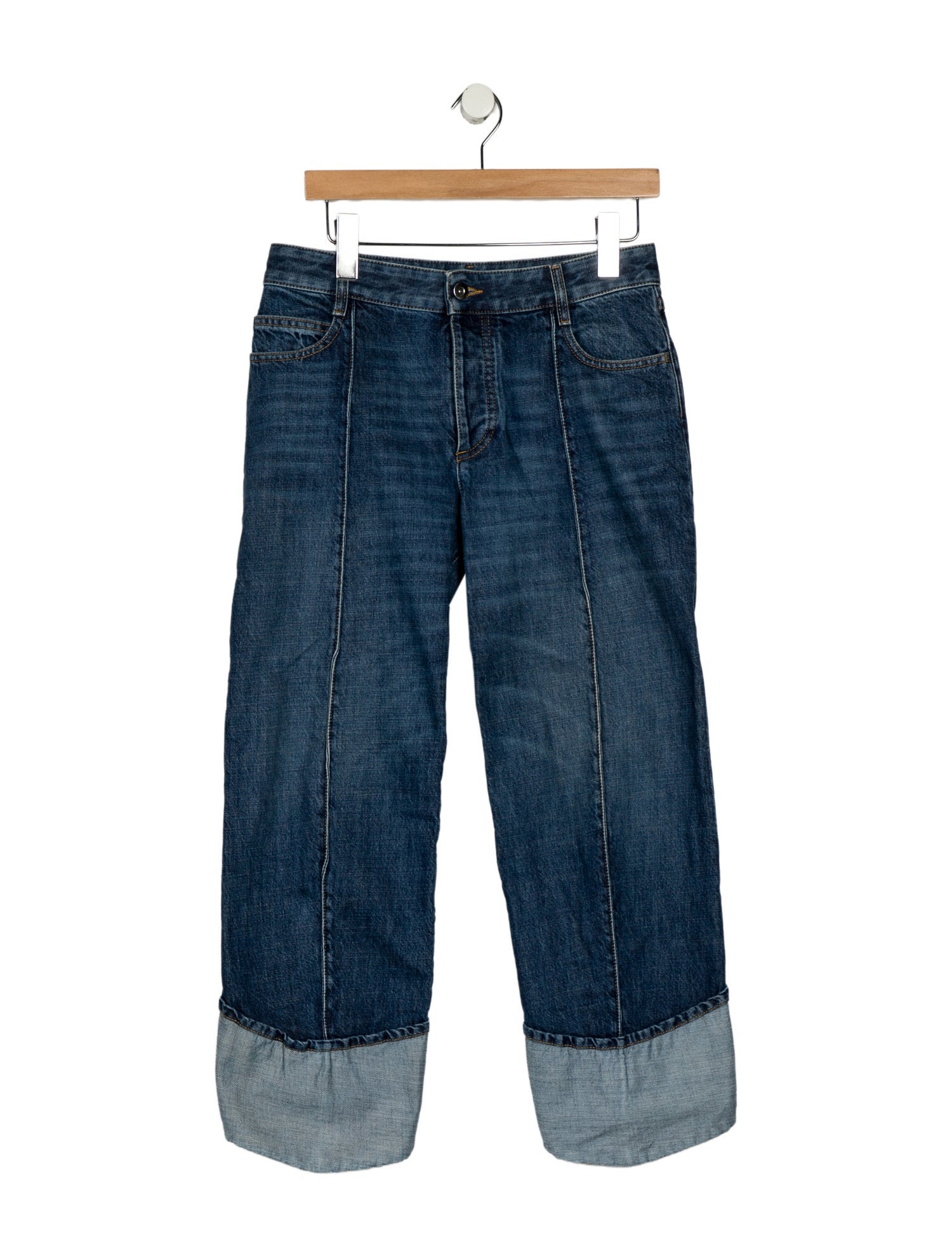 Bottega Veneta 2022 Wide Leg Jeans