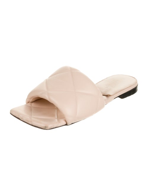 Bottega Veneta Leather Slides