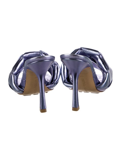 Bottega Veneta Intrecciato Weave Leather Slides