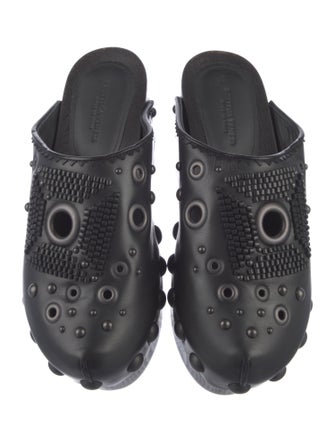 Bottega Veneta Intrecciato Weave Leather Slides