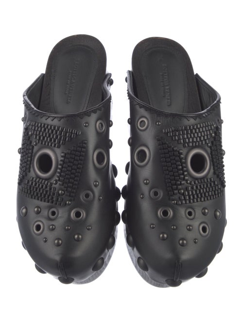 Bottega Veneta Intrecciato Weave Leather Slides