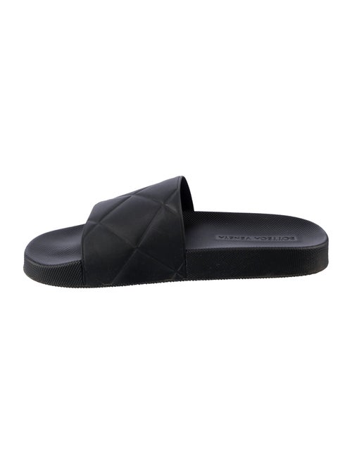 Bottega Veneta The Slider Intrecciato Weave Slides