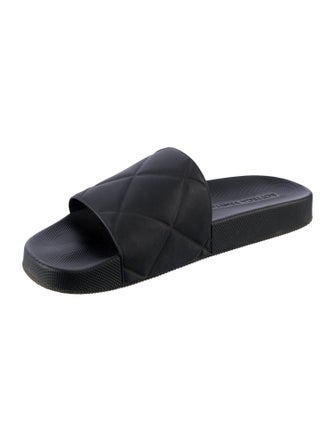 Bottega Veneta The Slider Intrecciato Weave Slides