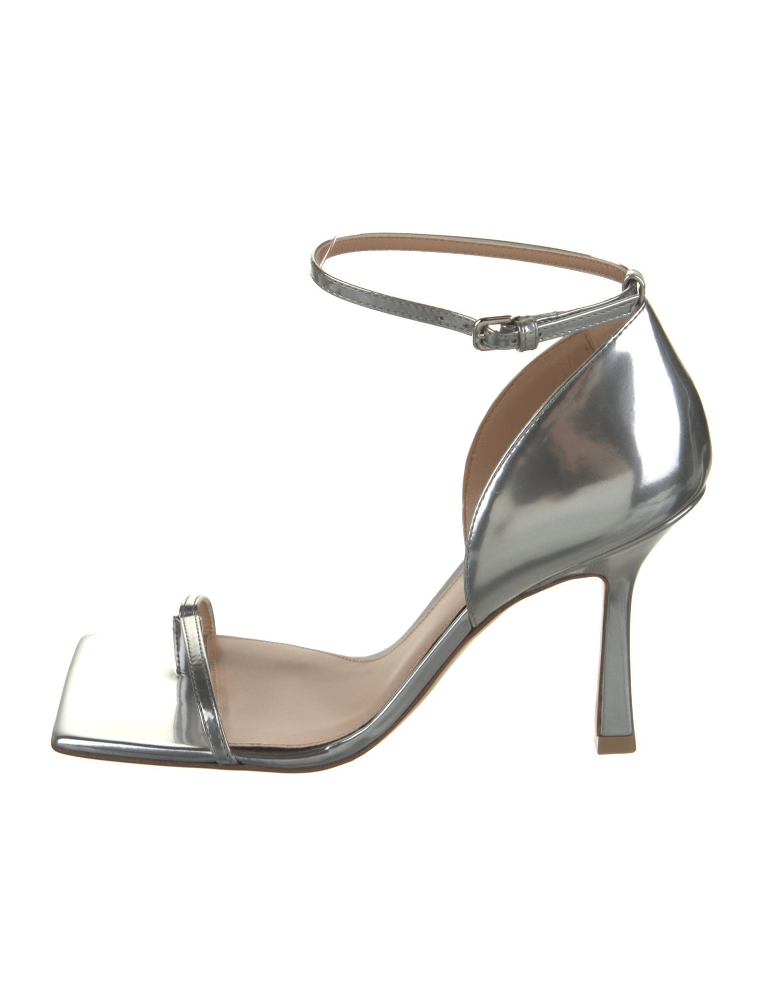 Bottega Veneta Patent Leather Sandals w/ Tags