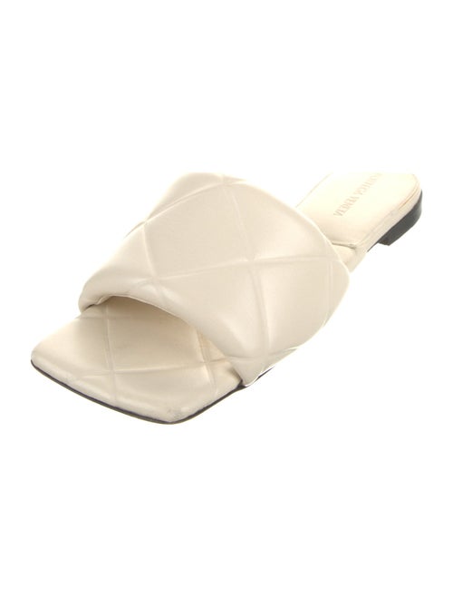 Bottega Veneta Intrecciato Weave Leather Slides