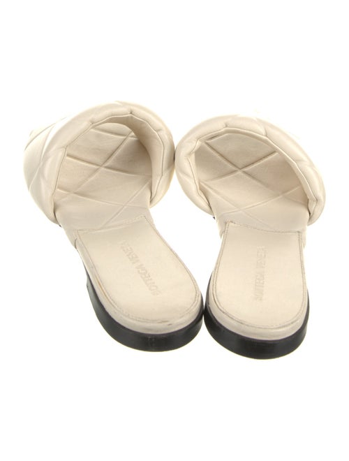 Bottega Veneta Intrecciato Weave Leather Slides