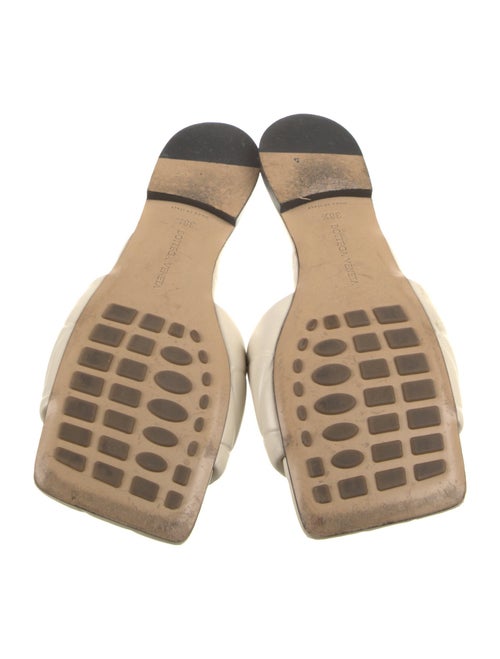 Bottega Veneta Intrecciato Weave Leather Slides