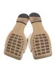 Bottega Veneta Intrecciato Weave Leather Slides