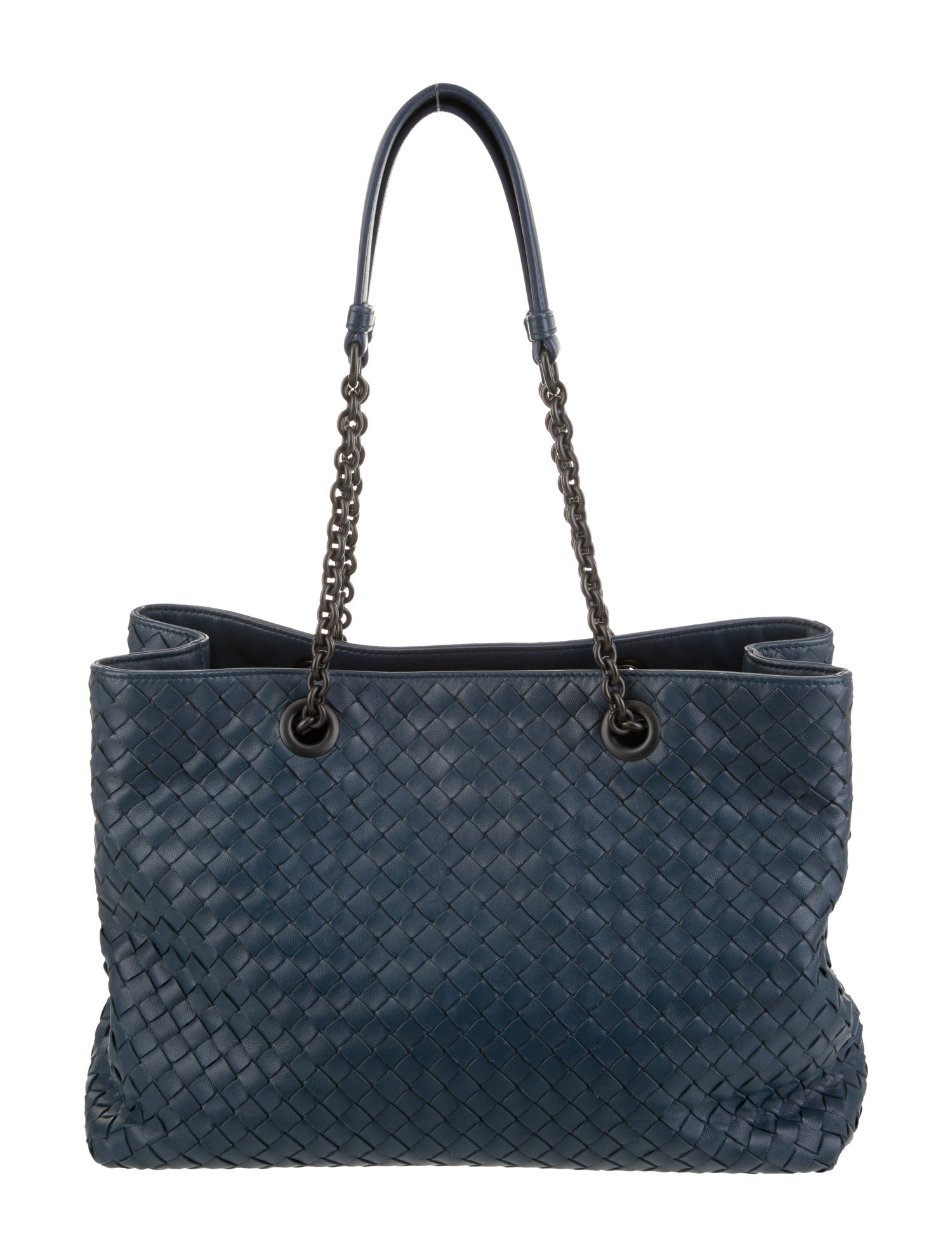 Bottega Veneta Intrecciato Chain Tote Medium