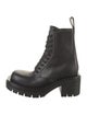 Bottega Veneta Leather Combat Boots