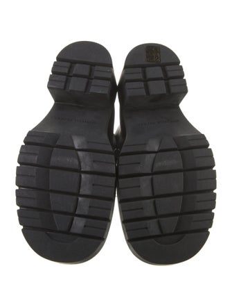 Bottega Veneta Leather Combat Boots