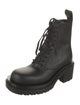 Bottega Veneta Leather Combat Boots