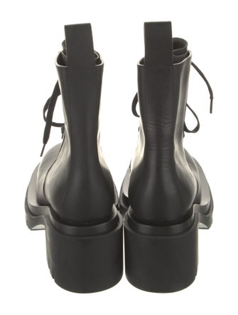 Bottega Veneta Leather Combat Boots