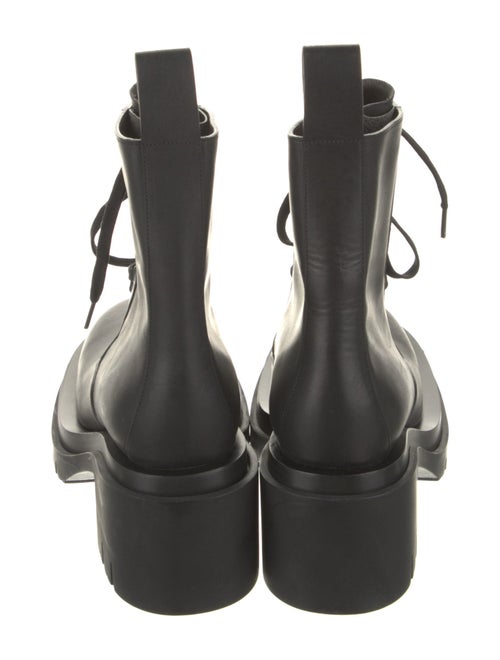 Bottega Veneta Leather Combat Boots