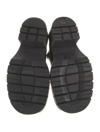 Bottega Veneta Leather Combat Boots