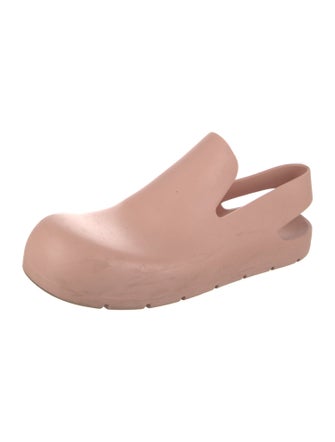 Bottega Veneta Rubber Slingback Flats