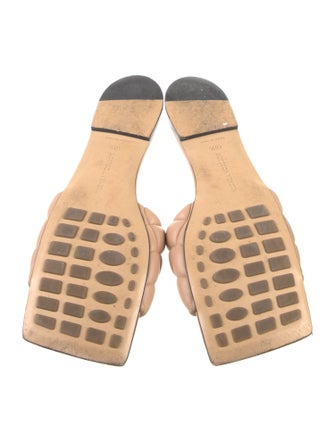 Bottega Veneta Leather Slides