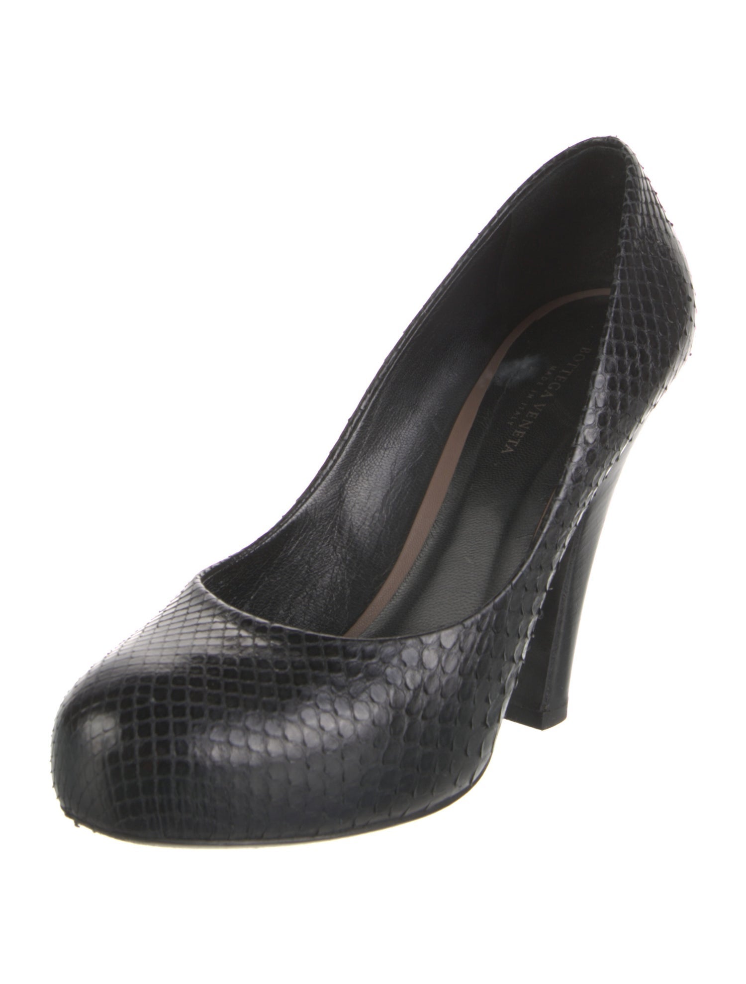 Bottega Veneta Snakeskin Pumps