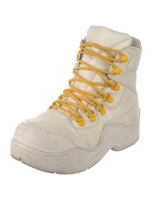 Bottega Veneta Nylon Lace-Up Boots