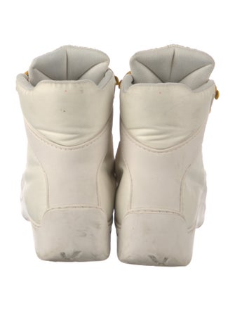 Bottega Veneta Nylon Lace-Up Boots