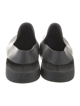 Bottega Veneta Rubber Cutout Accent Slingback Flats