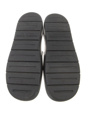 Bottega Veneta Rubber Cutout Accent Slingback Flats