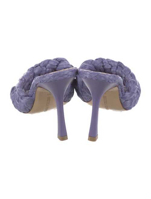 Bottega Veneta Raffia Slides