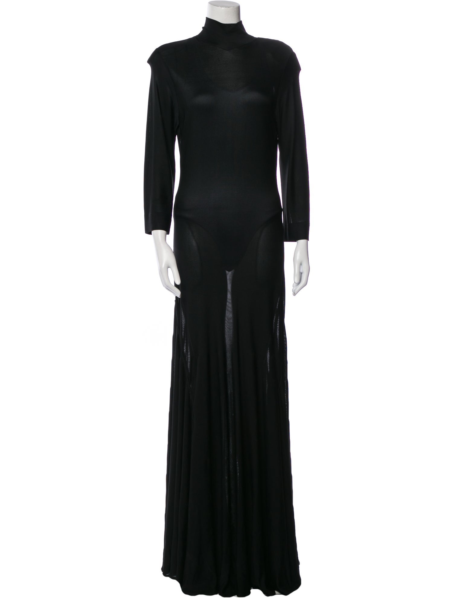 Bottega Veneta Turtleneck Long Dress