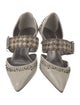 Bottega Veneta Intrecciato Weave Leather D'Orsay Pumps