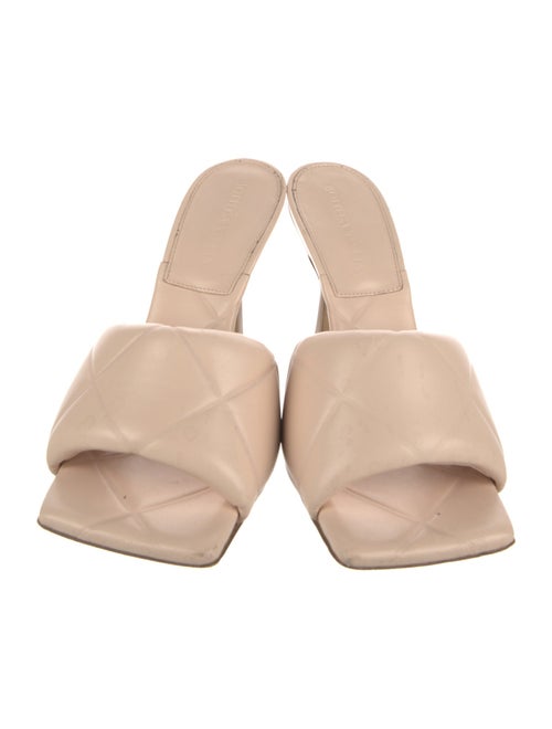 Bottega Veneta Lido Quilted Pattern Slides