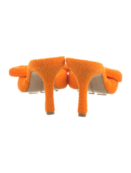 Bottega Veneta Terry Cloth Bow Accents Slides