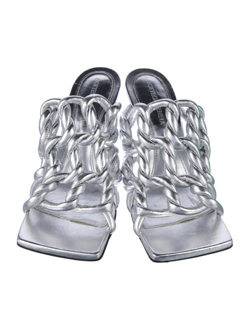 Bottega Veneta Leather Slides