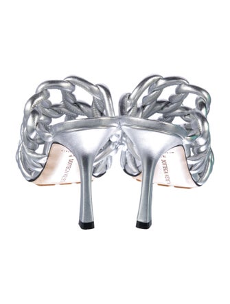 Bottega Veneta Leather Slides