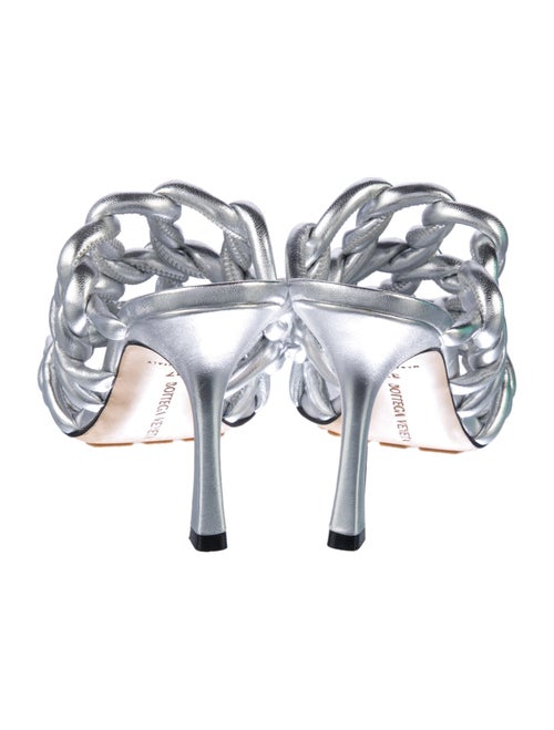 Bottega Veneta Leather Slides