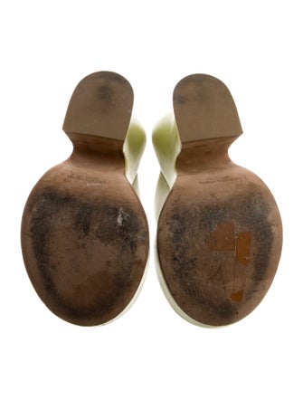 Bottega Veneta Leather Slides