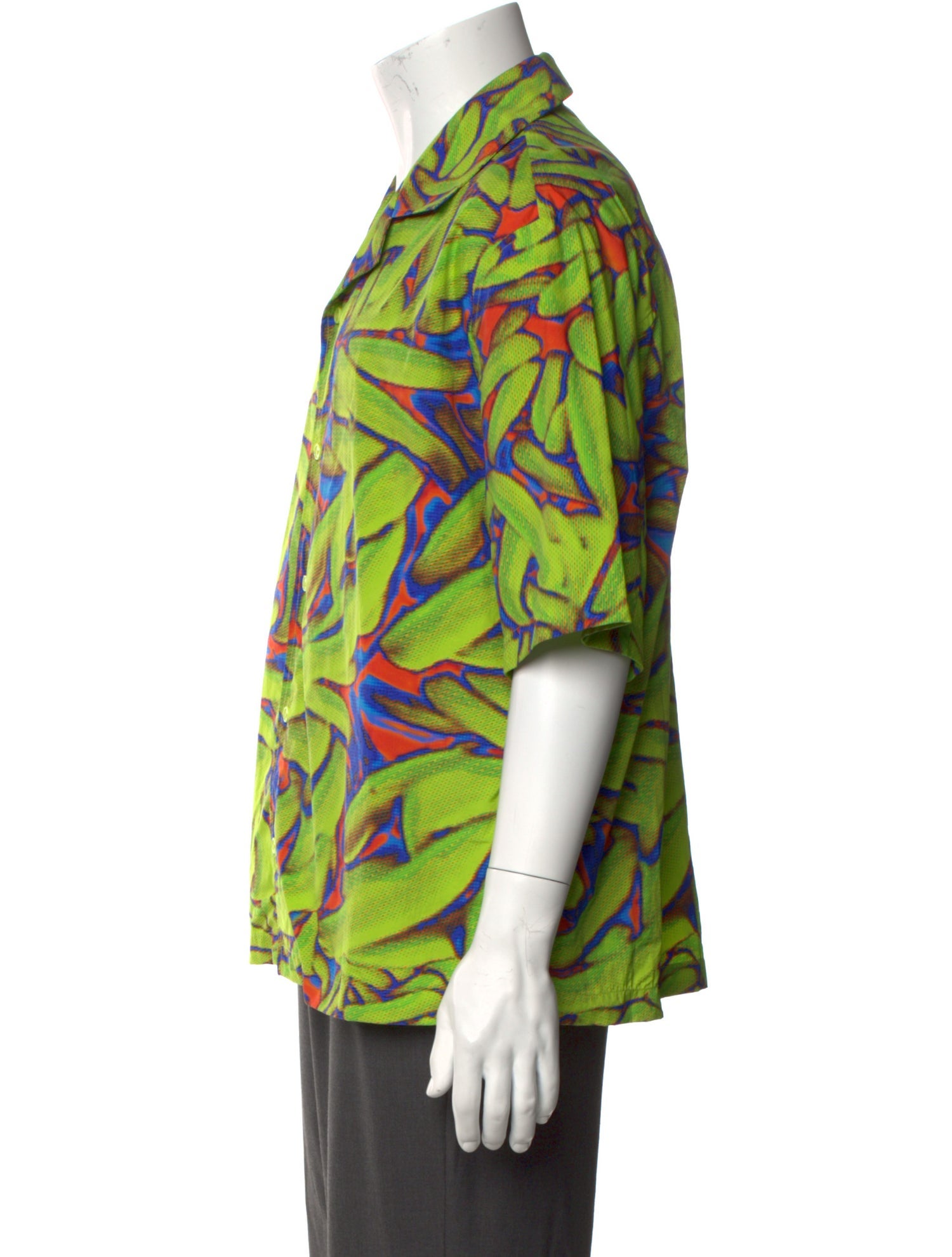 Bottega Veneta Striped Short Sleeve Shirt