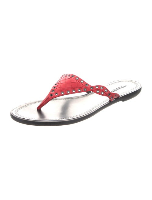 Bottega Veneta Leather Slides