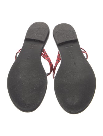 Bottega Veneta Leather Slides