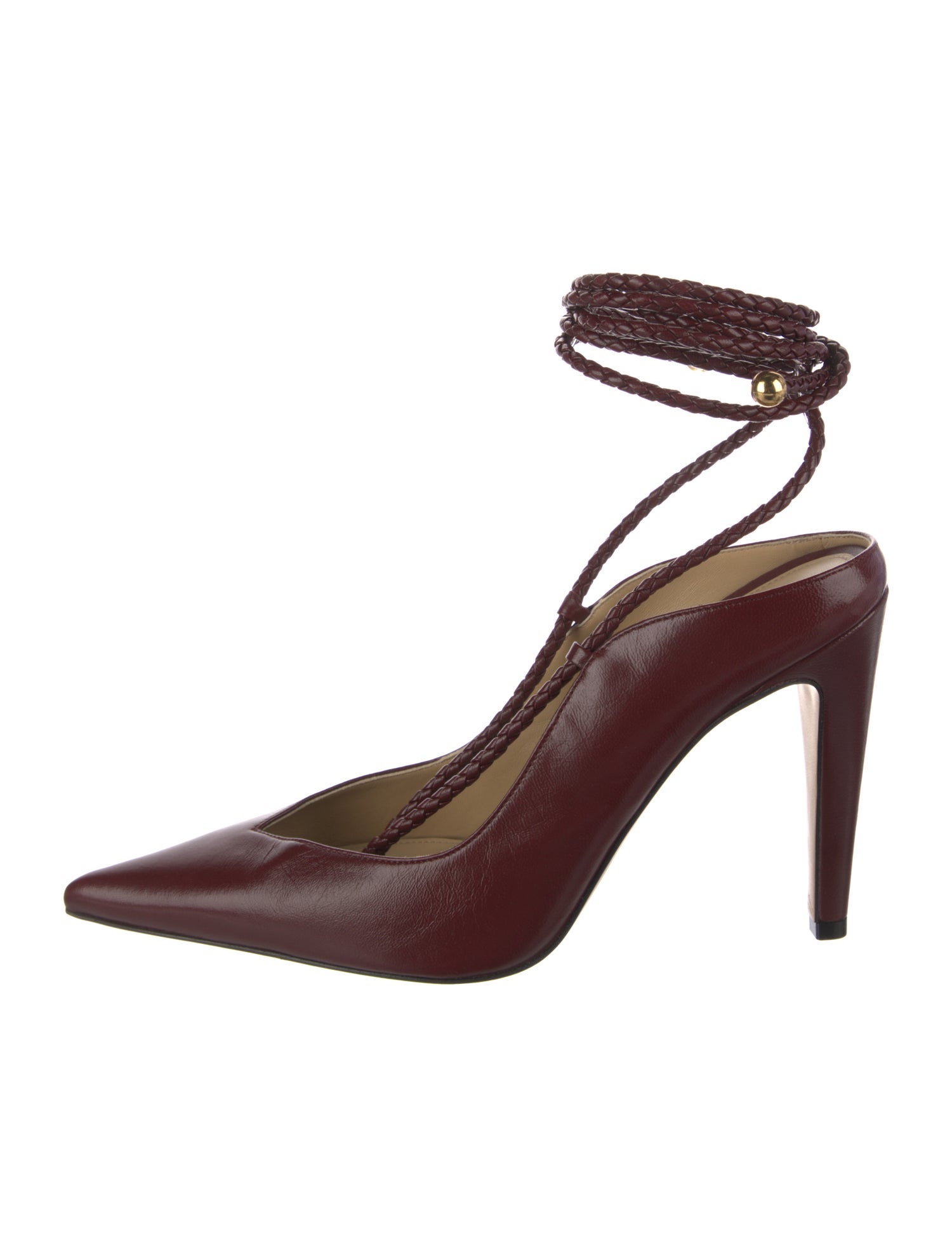 Bottega Veneta Vintage Leather Slingback Pumps