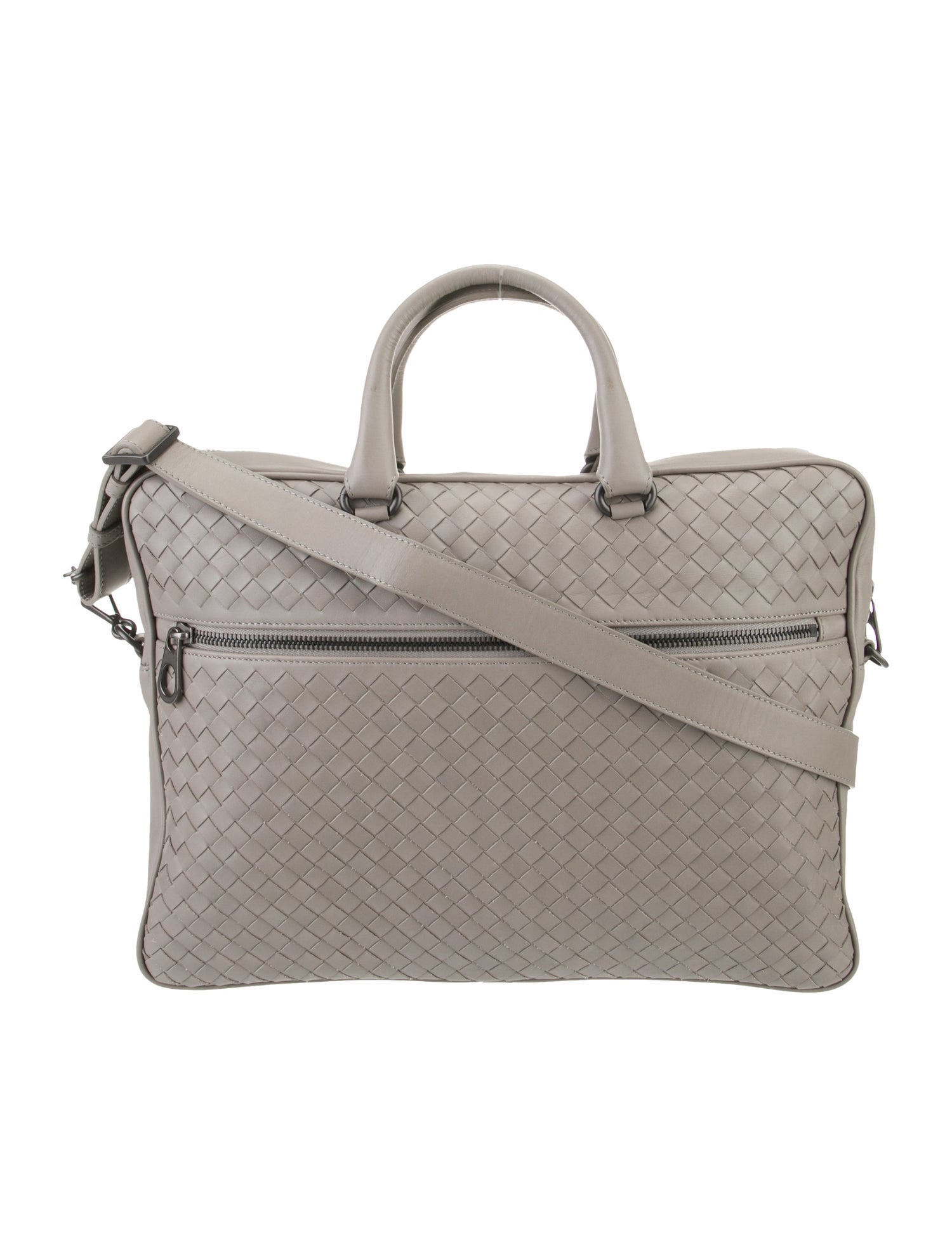 Bottega Veneta Leather Top Handle Bag