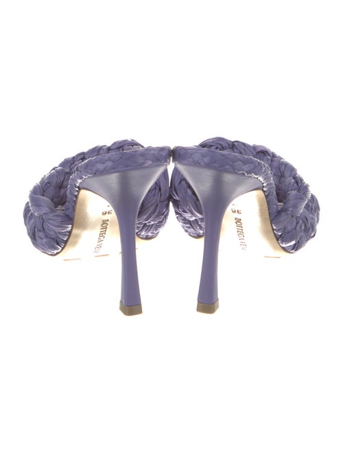 Bottega Veneta Intrecciato Weave Raffia Slides