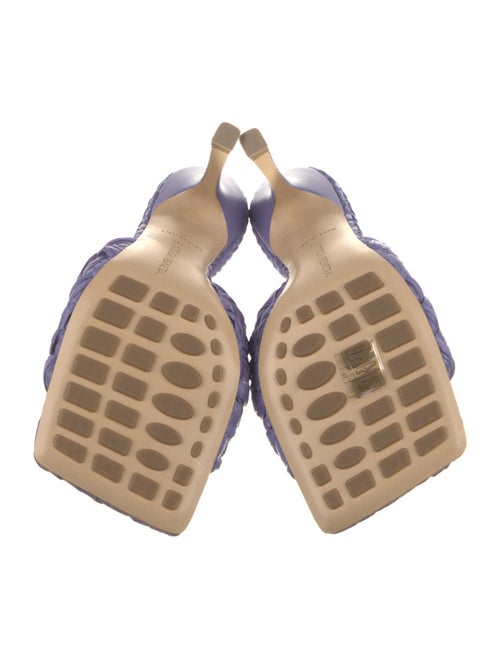Bottega Veneta Intrecciato Weave Raffia Slides
