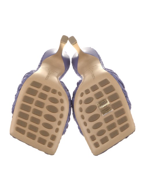 Bottega Veneta Intrecciato Weave Raffia Slides