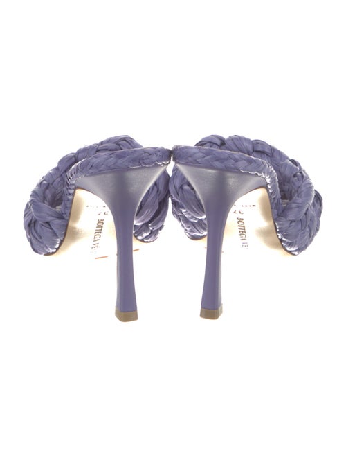 Bottega Veneta Intrecciato Weave Raffia Slides