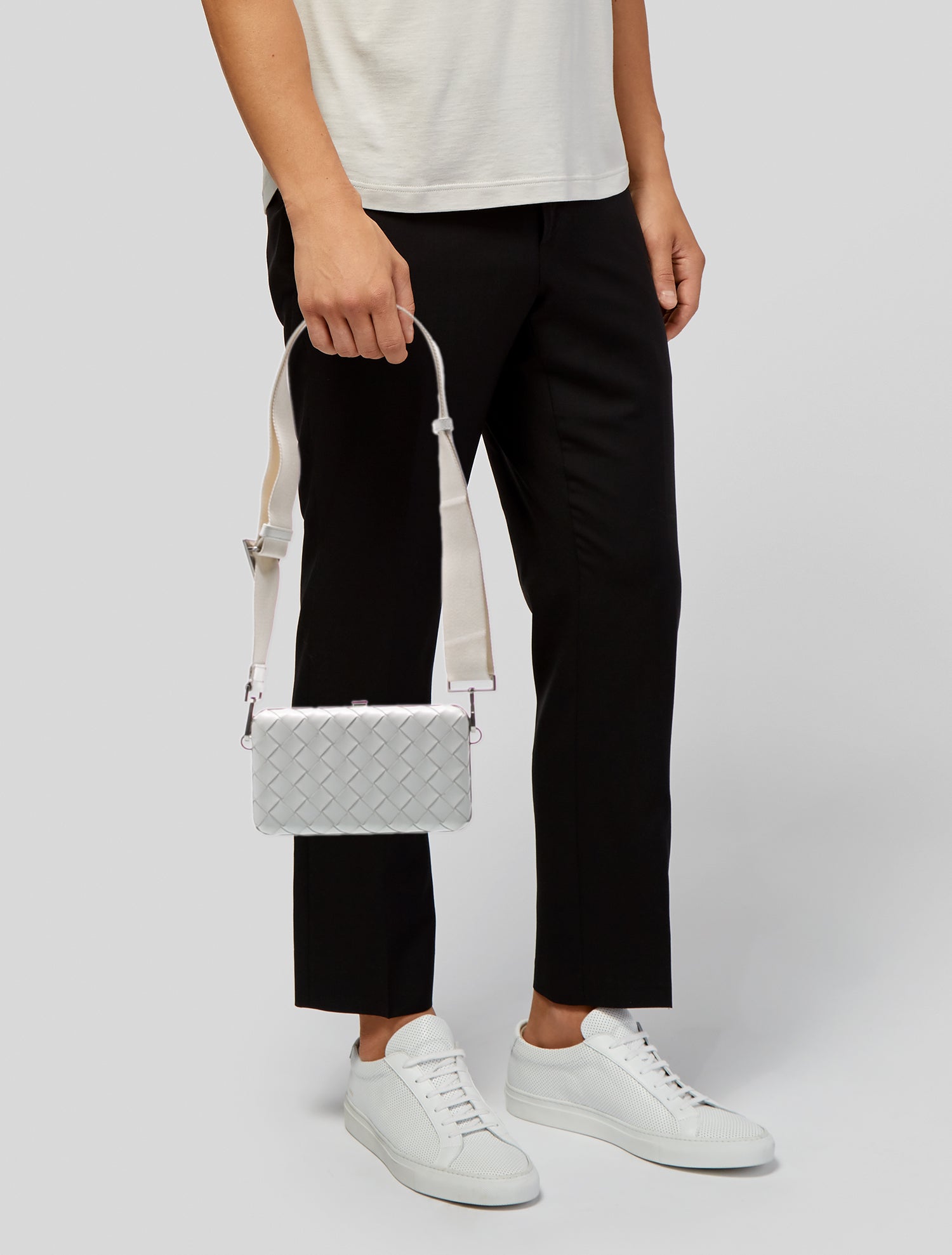 Bottega Veneta Intrecciato Messenger Bag