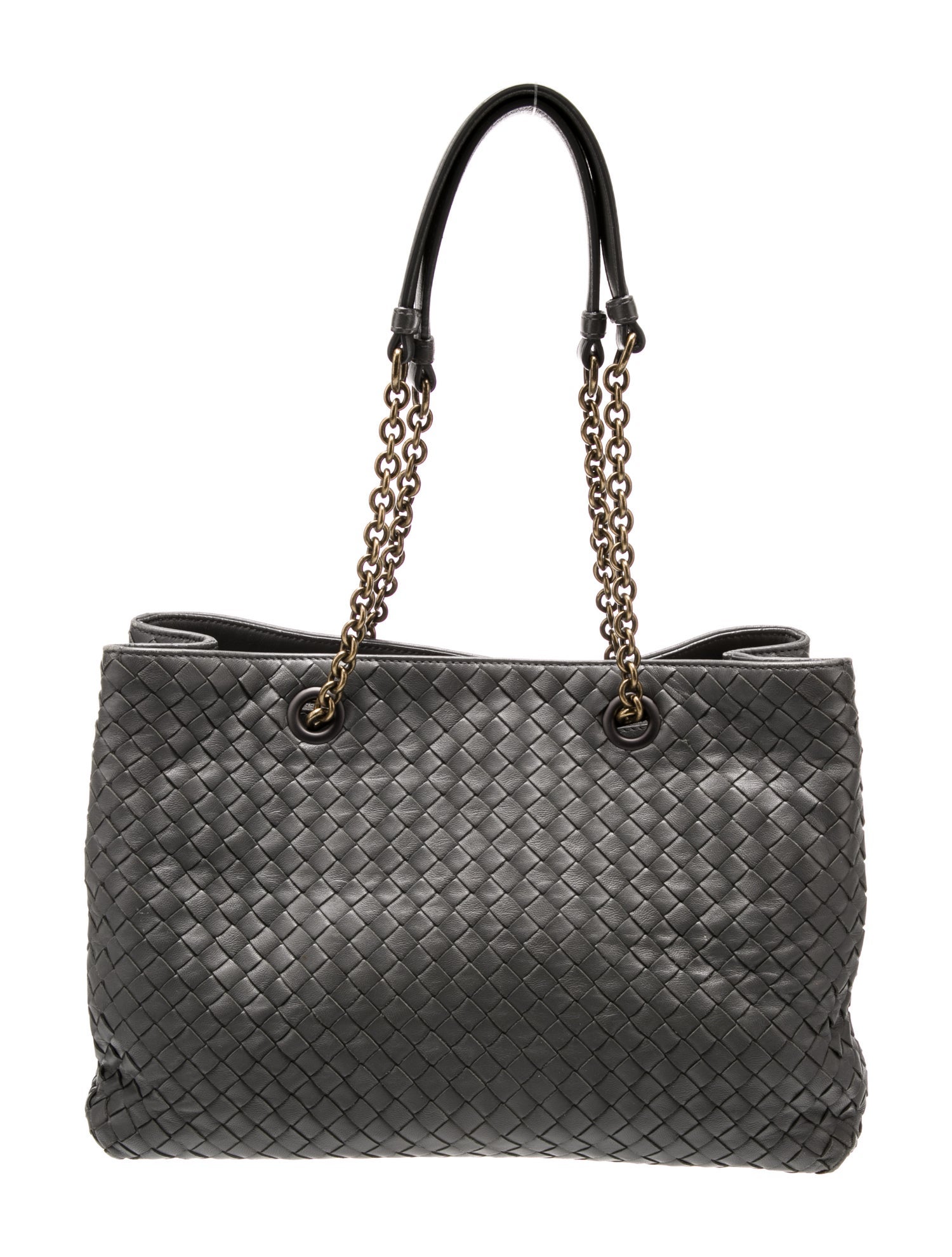 Bottega Veneta Intrecciato Chain Tote