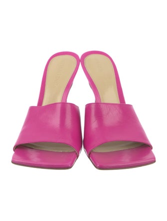 Bottega Veneta Leather Slides