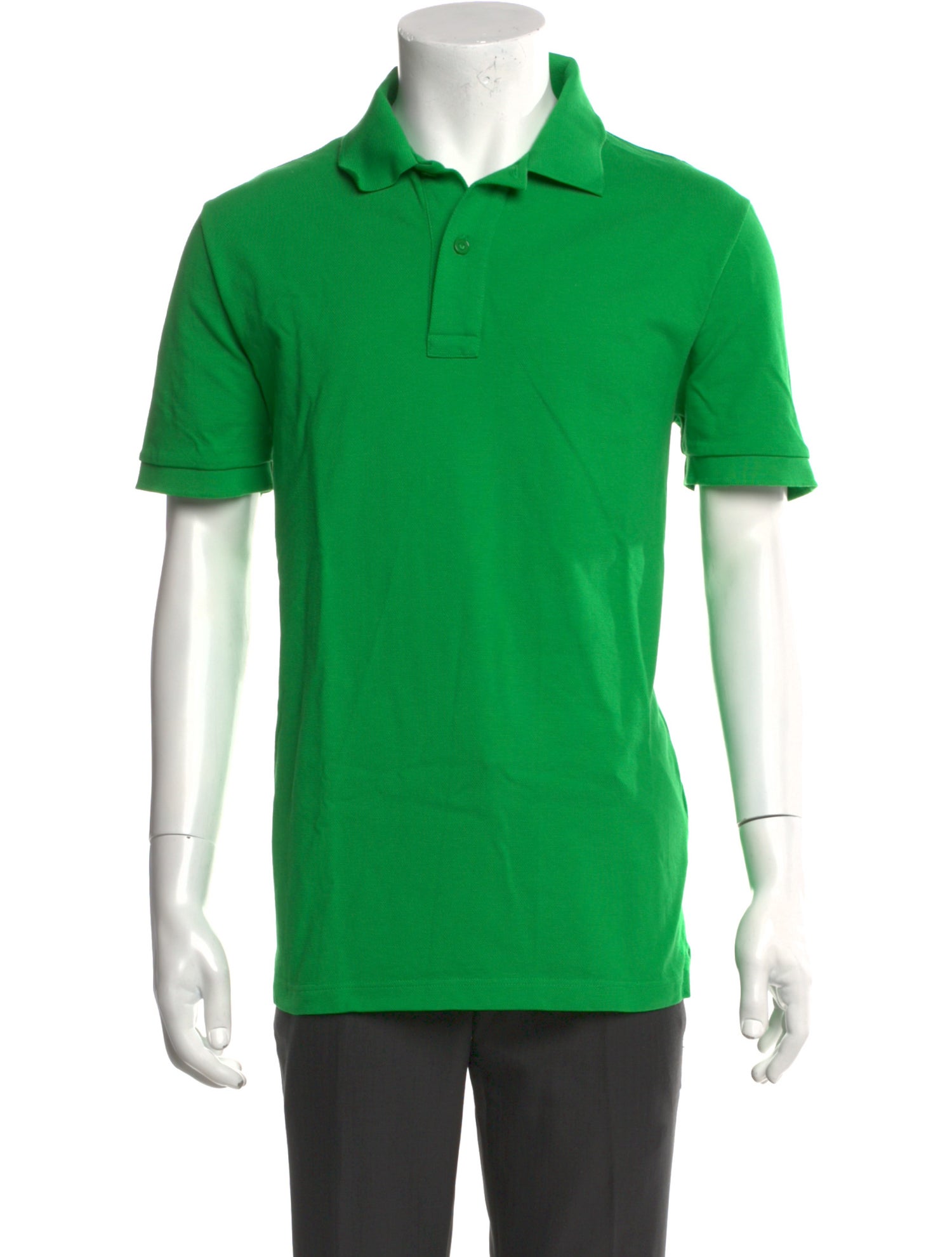 Bottega Veneta Crew Neck Short Sleeve Polo Shirt