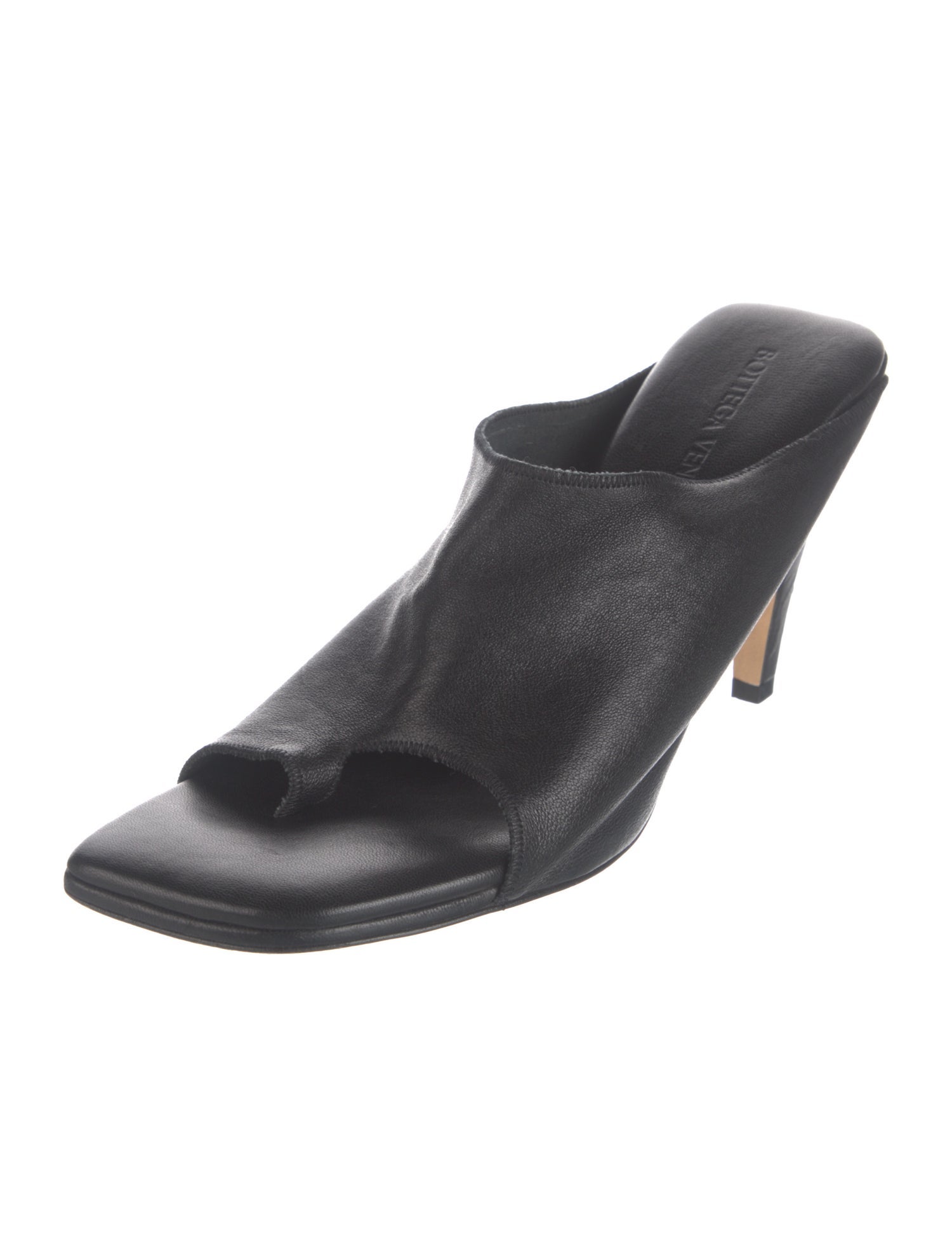 Bottega Veneta Leather Slides