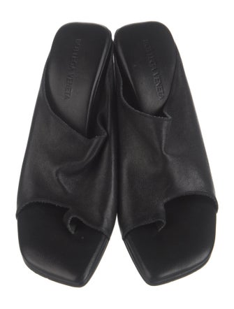 Bottega Veneta Leather Slides